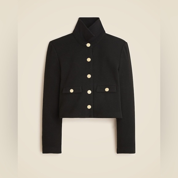 J. Crew Cropped lady jacket in Black - Picture 1 of 12